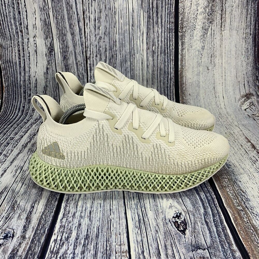 Adidas AlphaEdge 4D Lattice White Green AQ0742 2018 Sneakers Women’s Size 7.5